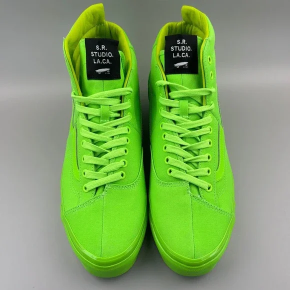 Vans Vault OTW x SR Studio LA Shoes Men Size 11.5 Clash The Wall Green Gecko NEW